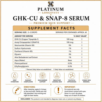 GHK-Cu + Snap-8 Serum