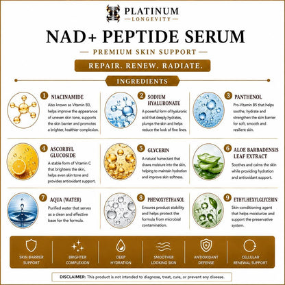 NAD+ Peptide Serum