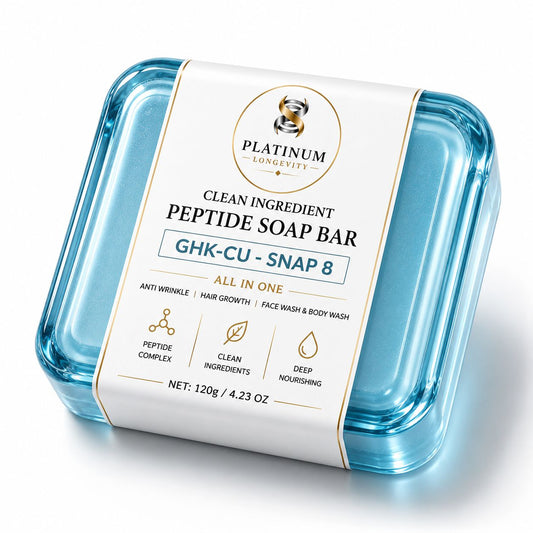 GHK-CU + SNAP-8 Men’s Peptide Soap Bar