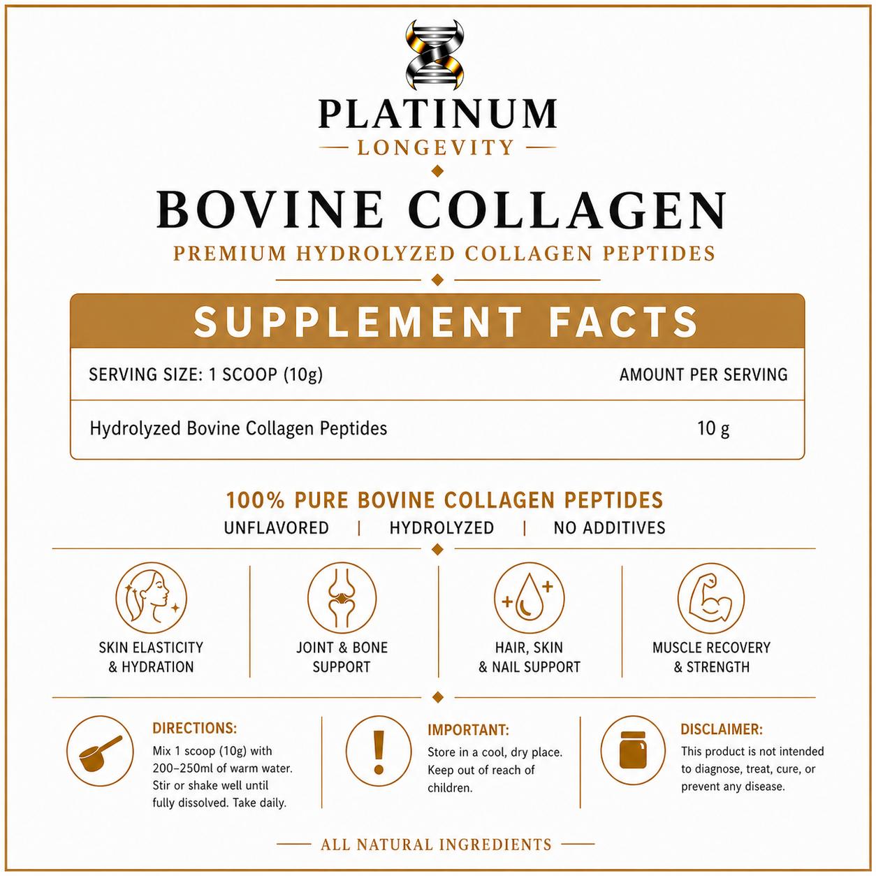 Bovine Collagen Peptides